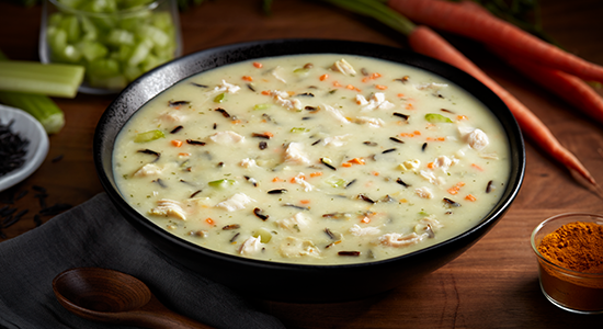 Chicken with Wild Rice Soup