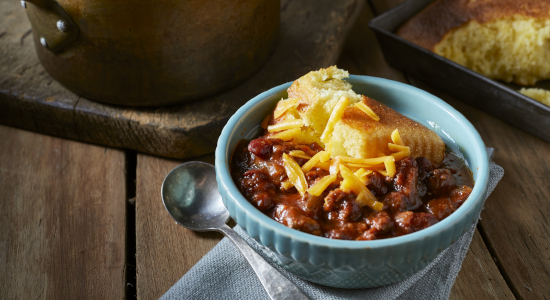 Beef Chili with Beans Soup